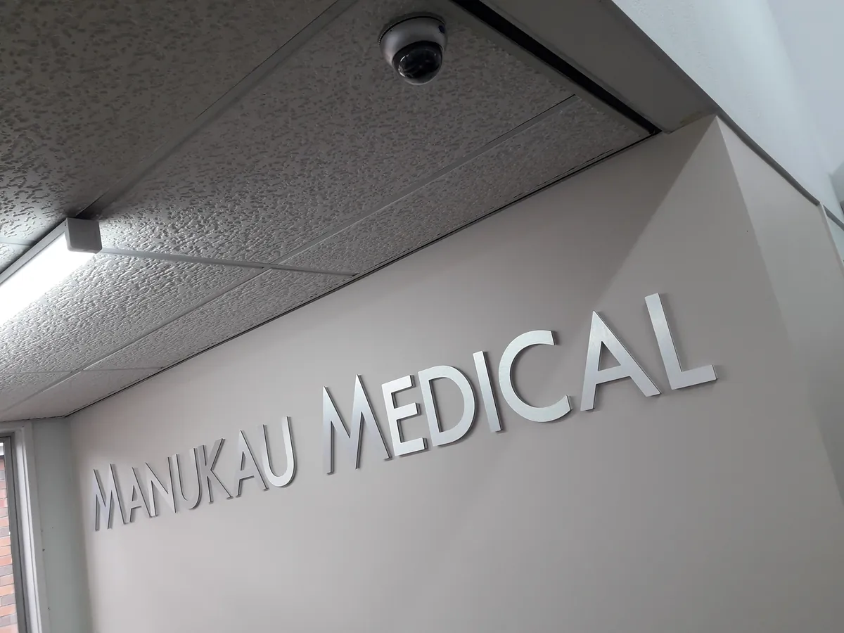 3D lettering for Manukau Medical