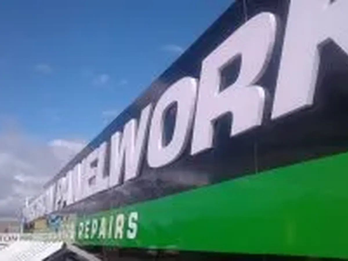Precision Panelwork — 3D Lettering