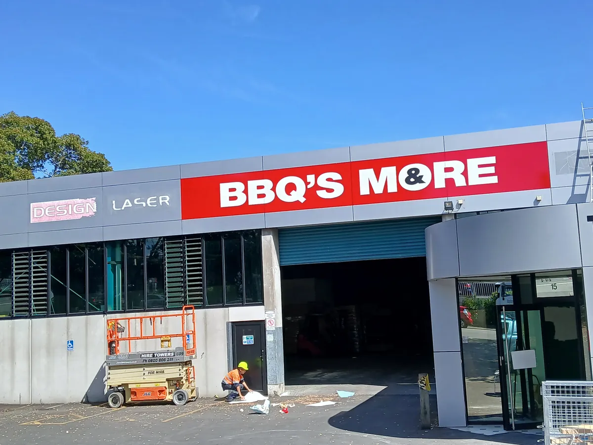 Shopfront for BBQ's & More